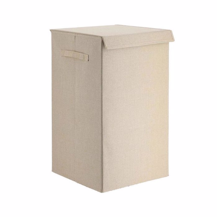 Eurocasa Kalathi Apluton Anadiploumeno apo MDF Bez me ufasmatini Ependusi 35x35x60cm