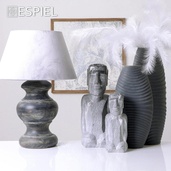 Figura 'Moai' Mosaϊko 16.5X16X41ek ERT110 Espiel