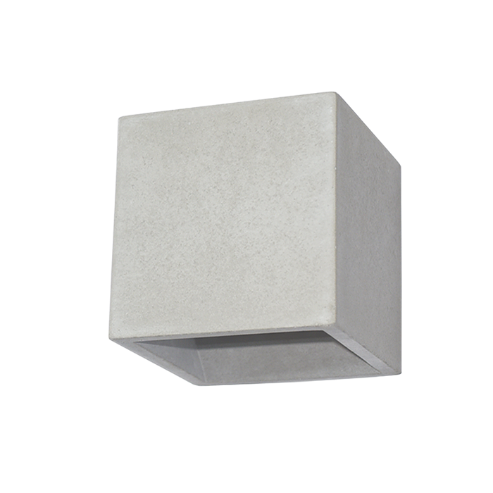 ACA Epitoixio Fotistiko ''BLOCK'' Monofoto Tsimentenio Ggri G9 12x12x12cm GC85141W