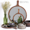 PIATO FROuTOu STONEWARE KAFE/PRASINO F21X3cm GMT111 ESPIEL