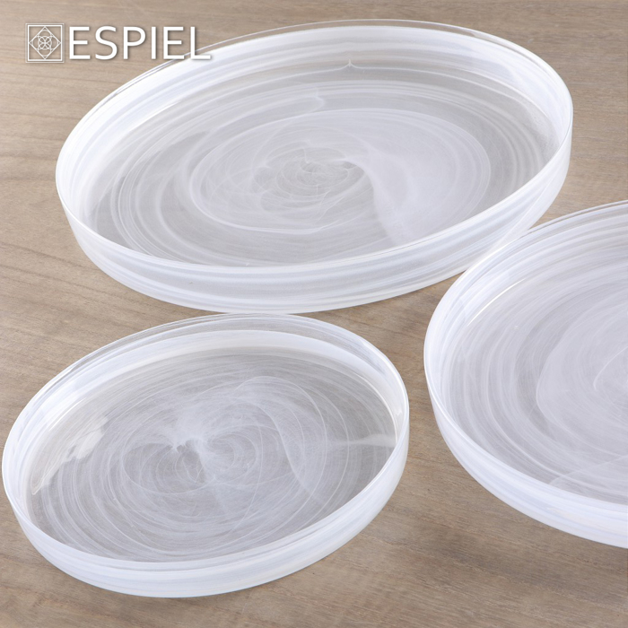 Atlas Obal Piatela ''Alabaster'' Lefko 21X16.5cm HOR1612K6 Espiel