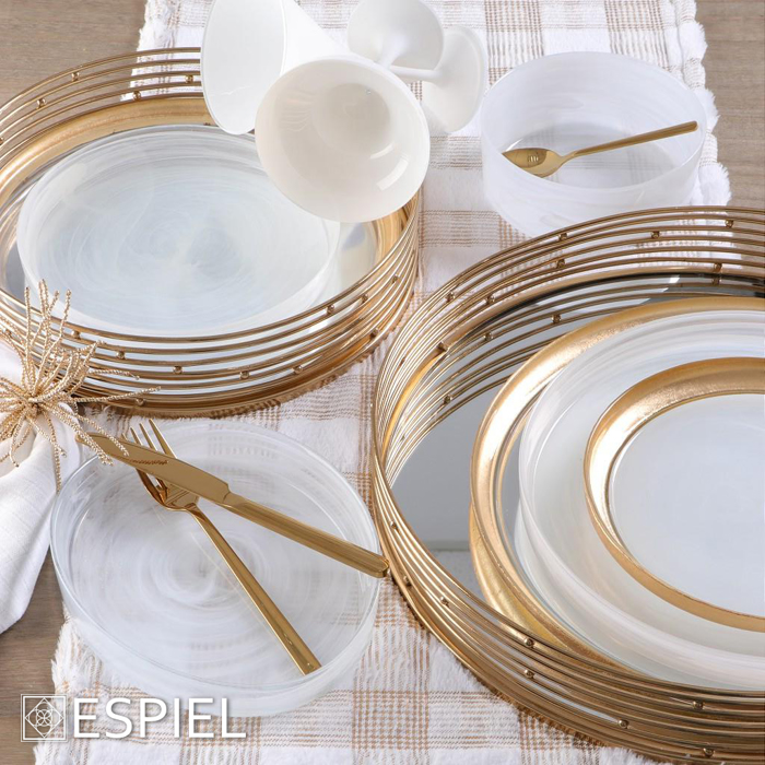 Atlas Piato ''Alabaster'' Lefko 21ek HOR1621K6 Espiel