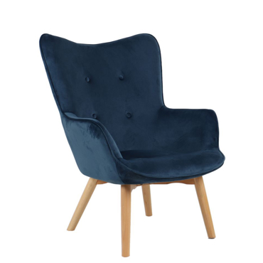 Liberta - Maison POP UP Πολυθρόνα Μπλε 72x82x94cm 01-1871