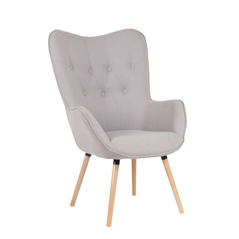 Liberta - Maison PASTEL Πολυθρόνα Γκρι 68x73x107cm 01-2