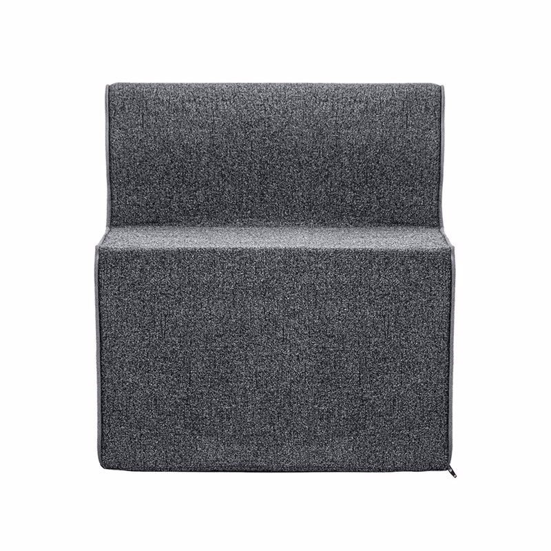 Liberta - Maison - ΣΗΜΑΝΤΙΚΟ: Σε περίπτωση διαφοράς τιμής από το κατάστημα ισχύει παντα και μόνο η τιμή του καταστήματος Liberta - Maison SQUARE Πολυθρόνα Ανθρακί 70x80x60cm 01