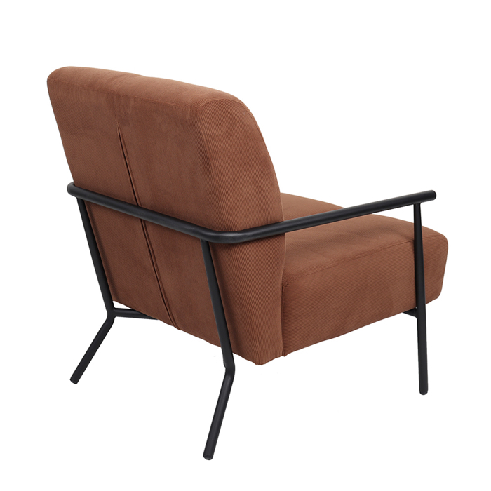 Liberta - Maison KIOTO Πολυθρόνα Terracotta 64x76x81cm 01-3060 Liberta - Maison KIOTO Poluthrona Terracotta 64x76x81cm 01-3060