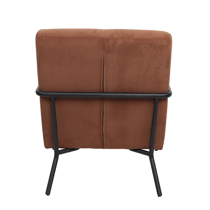 Liberta - Maison KIOTO Πολυθρόνα Terracotta 64x76x81cm 01-3060 Liberta - Maison KIOTO Poluthrona Terracotta 64x76x81cm 01-3060