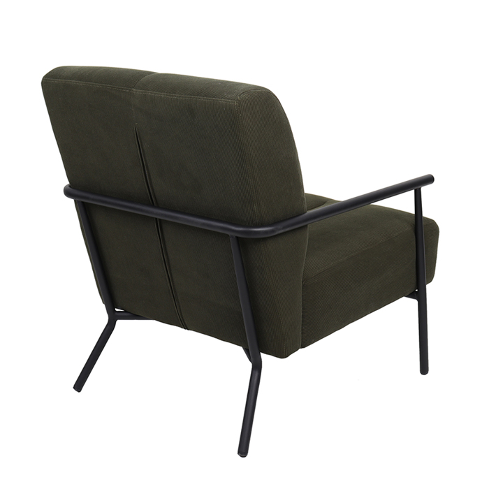 Liberta - Maison KIOTO Πολυθρόνα Λαδί 64x76x81cm 01-3062 Liberta - Maison KIOTO Poluthrona Ladi 64x76x81cm 01-3062