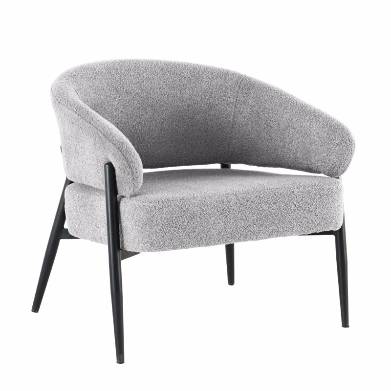 Έπιπλα σαλονιού agiovlasitishome - ΣΗΜΑΝΤΙΚΟ: Σε περίπτωση διαφοράς τιμής από το κατάστημα ισχύει παντα και μόνο η τιμή του καταστήματος Liberta - Maison MORITZ Πολυθρόνα Γκρι 73x72x75cm 01-33