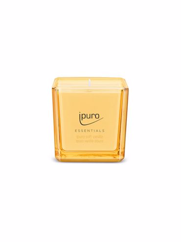 Liberta - Maison IPURO ESSENTIALS Αρωματικό Κερί 125gr Soft Vanilla σε Γυάλινο Βαζάκι 7.1x7.1xH7cm 019347