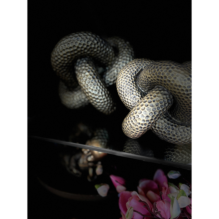 Liberta - Maison GIRED DECO Kompos Resin Xrusos Antike 25x25x18.5cm 023093