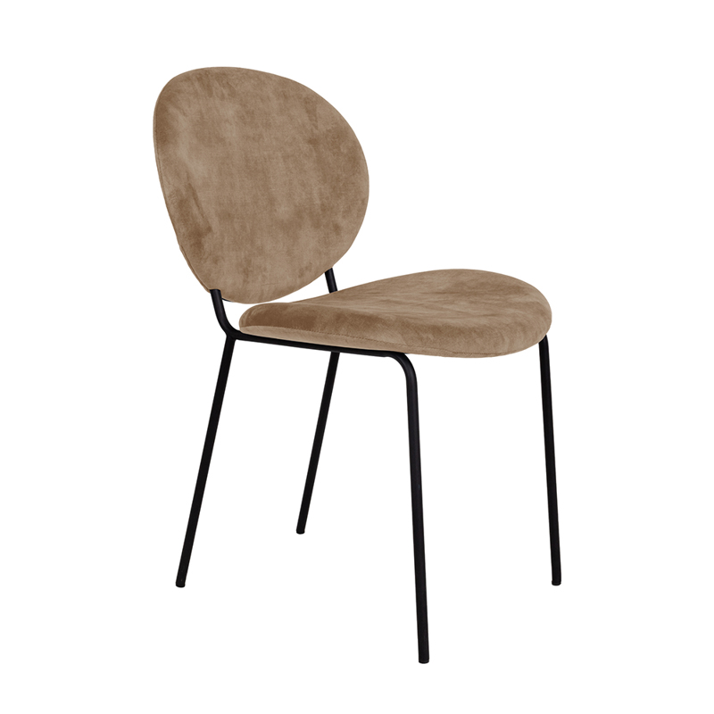 Liberta - Maison BEETLE Καρέκλα Brown Gold 60.5x54x84.5cm 03-0908