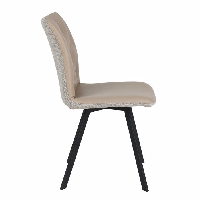 Liberta - Maison DUE FACCE Καρέκλα Latte-Beige 60x46x88cm 03-1014 Liberta - Maison DUE FACCE Karekla Latte-Beige 60x46x88cm 03-1014