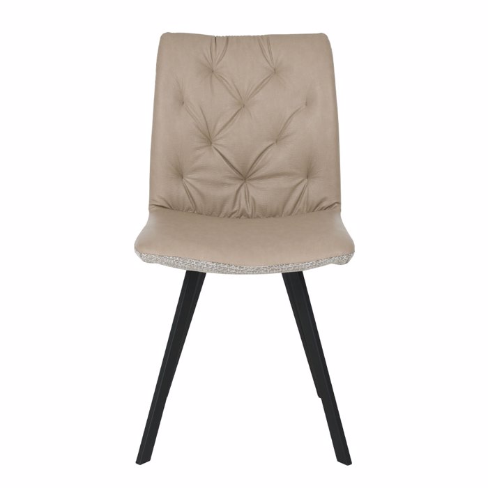 Liberta - Maison DUE FACCE Καρέκλα Latte-Beige 60x46x88cm 03-1014 Liberta - Maison DUE FACCE Karekla Latte-Beige 60x46x88cm 03-1014