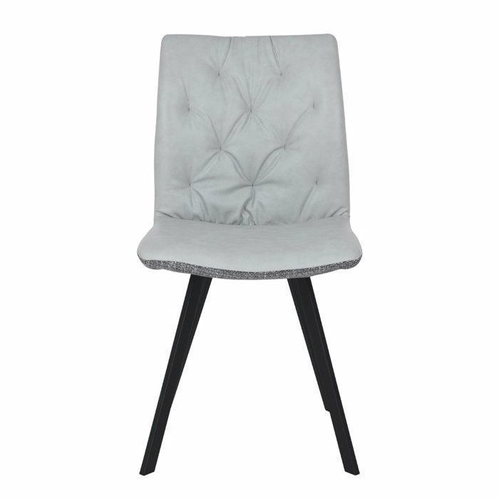Liberta - Maison DUE FACCE Καρέκλα Cream Γκρι 60x46x88cm 03-1015 Liberta - Maison DUE FACCE Karekla Cream Ggri 60x46x88cm 03-1015