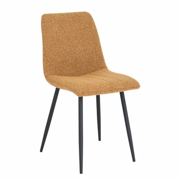 Liberta - Maison PRAGA Καρέκλα Μουσταρδί 54.5x44x89cm 03-1022