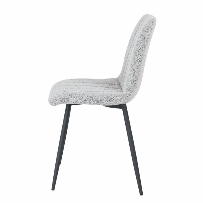 Liberta - Maison PRAGA Καρέκλα Γκρι Ανοιχτό 54.5x44x89cm 03-1024 Liberta - Maison PRAGA Karekla Ggri Anoixto 54.5x44x89cm 03-1024