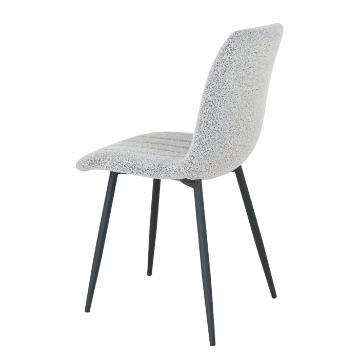 Liberta - Maison PRAGA Καρέκλα Γκρι Ανοιχτό 54.5x44x89cm 03-1024 Liberta - Maison PRAGA Karekla Ggri Anoixto 54.5x44x89cm 03-1024