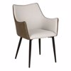 Liberta - Maison MALONE Karekla Poluthrona Bez/Ladi 46x61x86.5cm 03-1047
