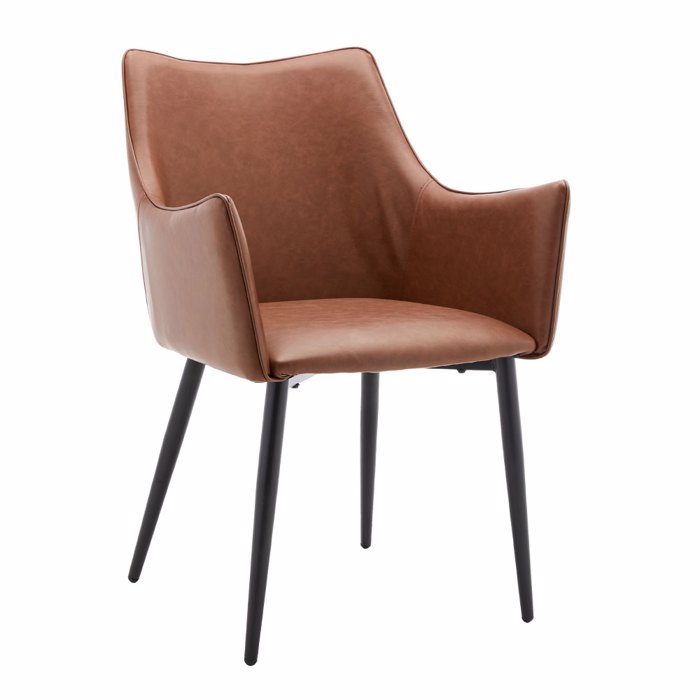 Liberta - Maison MALONE Karekla Poluthrona Tabac 46x61x86.5cm 03-1048