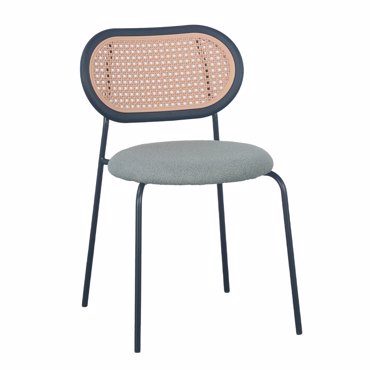 Liberta - Maison VINTAGE Καρέκλα σε χρώμα Μέντας 47x55x76cm 03-1060