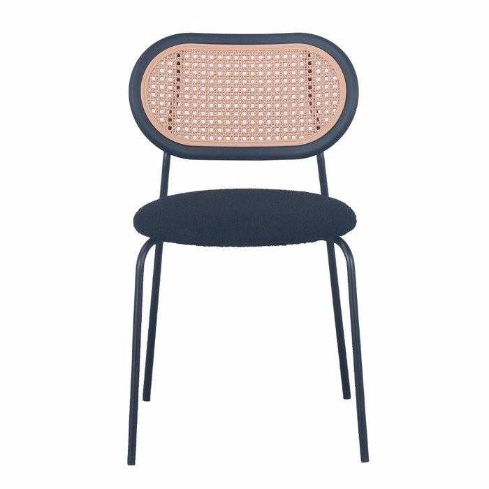 Liberta - Maison VINTAGE Καρέκλα Μαύρη 47x55x76cm 03-1061 Liberta - Maison VINTAGE Karekla Mavri 47x55x76cm 03-1061