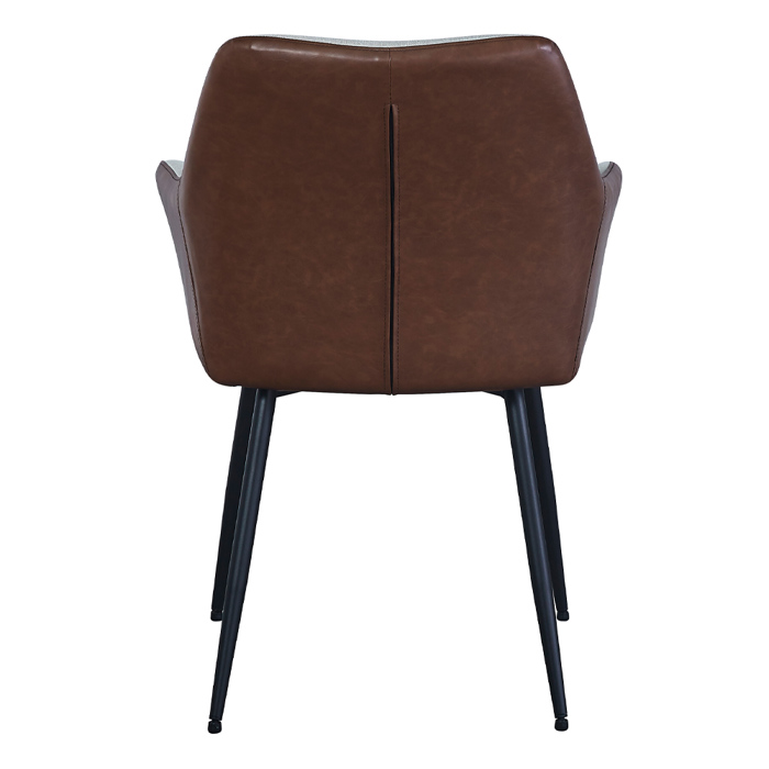 Liberta - Maison VISITOR Karekla Beige/Tabac 57.5x57x87cm 03-1108