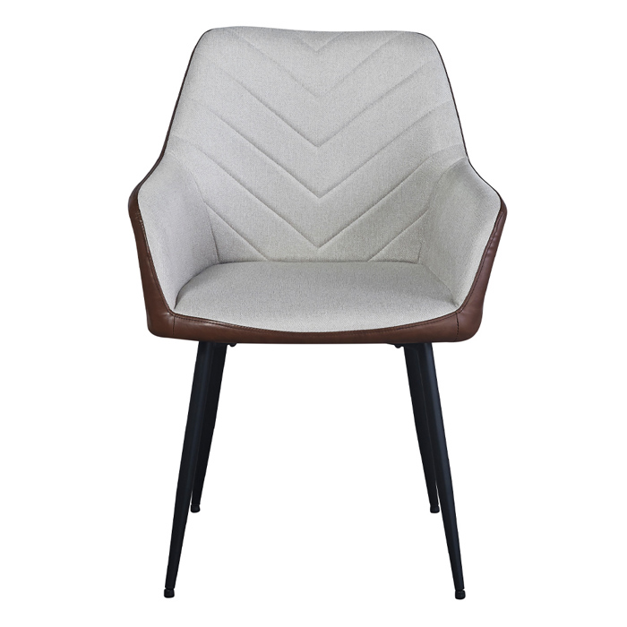 Liberta - Maison VISITOR Karekla Beige/Tabac 57.5x57x87cm 03-1108
