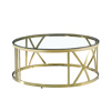 Liberta - Maison GOLDEA Coffee Table Xruso/Diafano F100x43cm 04-0414