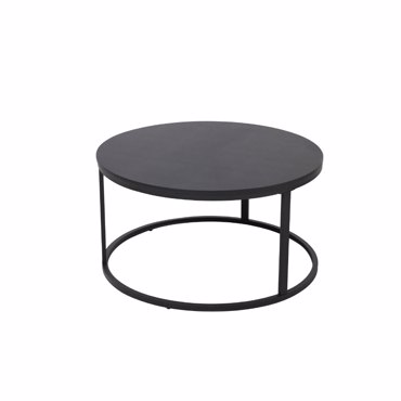 Liberta - Maison TONDO Coffee Table Μαύρο Φ80x40cm 04-0516