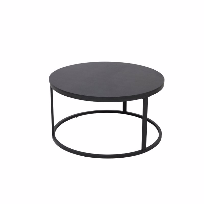 Liberta - Maison TONDO Coffee Table Μαύρο Φ80x40cm 04-0