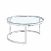 Liberta - Maison LOUXOR Coffee Table Asimi/Diafano F80x43cm 04-0534