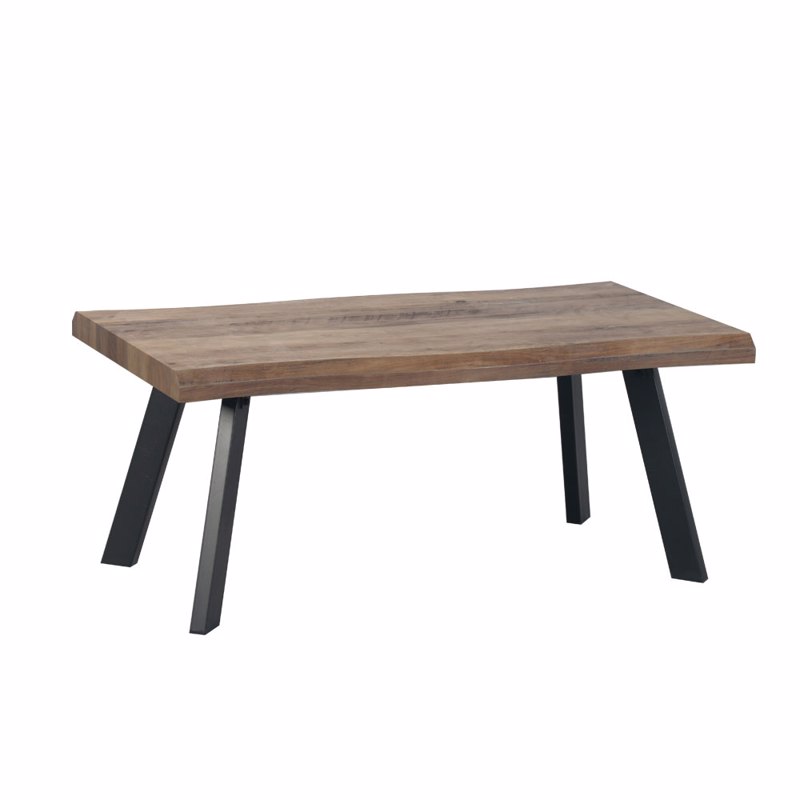Liberta - Maison BRICK-URBAN Coffee Table Καρυδί/Μαύρο 110x60x45cm 04-0586