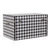 Liberta - Maison FERRE Set ton 4 Baoulo Mavro/Lefko 64x40x40cm 04-0591