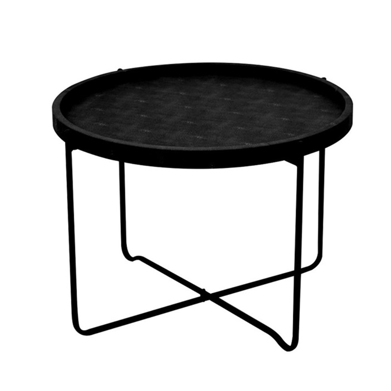 Liberta - Maison OXFORD Coffee Table Μαύρο Φ63x42cm 04-