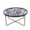 Liberta - Maison FISHY Coffee Table Poluxromo me Pattern/Lefko F75x37.5cm 04-0649