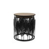 Liberta - Maison LEAF Set ton 2 Coffee Table Mavro/Fusiko F40x45cm 04-0690