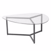 Liberta - Maison ROCKS Set ton 2 Coffee Table Diafano Fime/Mavro 82x59x40cm 04-0915