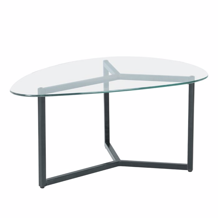 Liberta - Maison ROCKS Set ton 2 Coffee Table Diafano Fime/Mavro 82x59x40cm 04-0915