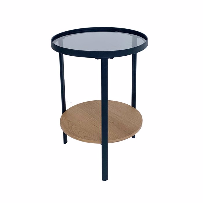 Liberta - Maison ACCORDO Side Table Fime/Fusiko/Mavro F40x55cm 04-0967