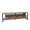 Liberta - Maison BRIDGE TV Stand Sonoma/Mavro me 3 Portakia 150x35x45cm 05-0540