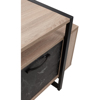 Liberta - Maison WAGON TV Stand Sonoma/Mavri Petra 150x40x60cm 05-0545