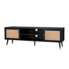 Liberta - Maison VIENNA TV Stand Mavro me Rattan 150x39x49cm 05-0565