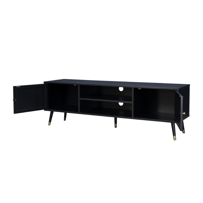 Liberta - Maison VIENNA TV Stand Mavro me Rattan 150x39x49cm 05-0565