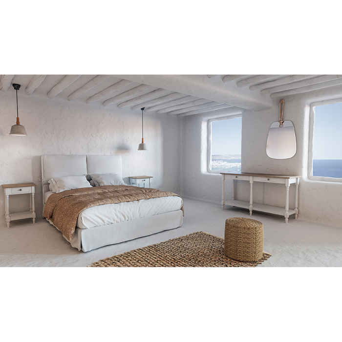 Liberta - Maison HISTORY Κονσόλα Λευκή/Φυσική 143x48x79cm 05-0606 Liberta - Maison HISTORY Konsola Lefki/Fusiki 143x48x79cm 05-0606