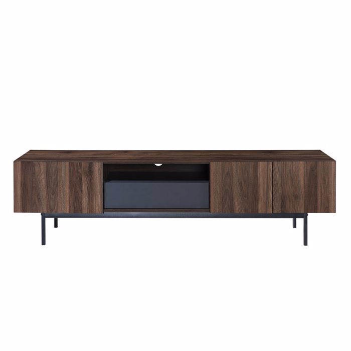 Liberta - Maison GROOVES TV Stand Karudi/Ggri me 3 Portakia kai 1 Surtari 180x40x50cm 05-0668