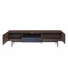 Liberta - Maison GROOVES TV Stand Karudi/Ggri me 3 Portakia kai 1 Surtari 180x40x50cm 05-0668