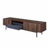 Liberta - Maison GROOVES TV Stand Karudi/Ggri me 3 Portakia kai 1 Surtari 180x40x50cm 05-0668