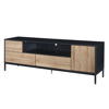 Liberta - Maison BLACKBIRD TV Stand Riviera Oak Mavro 160x40.5x58cm 05-0670