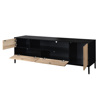 Liberta - Maison BLACKBIRD TV Stand Riviera Oak Mavro 160x40.5x58cm 05-0670